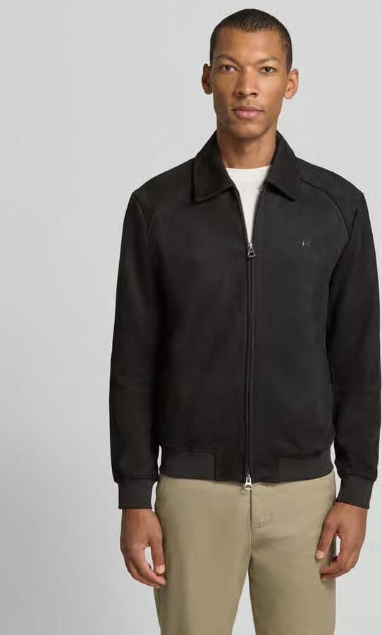 Antony Morato Blouson in leerlook met tweewegritssluiting - Foto 3