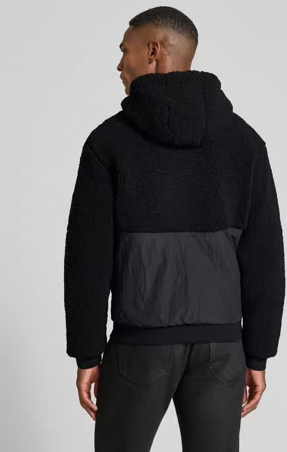 Antony Morato Fleece jack met capuchon