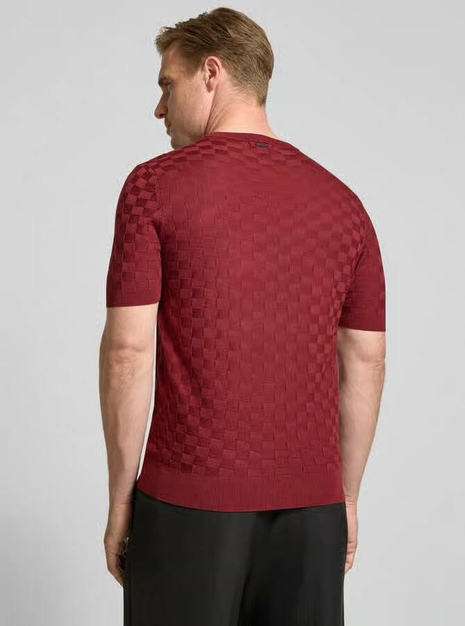 Antony Morato Gebreid shirt met structuurpatroon - Foto 2