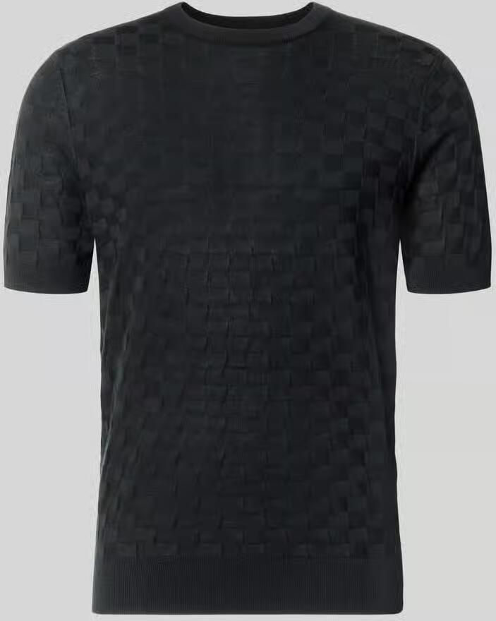 Antony Morato Gebreid shirt met structuurpatroon
