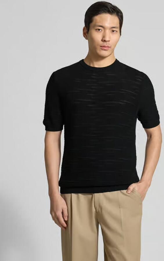 Antony Morato Gebreid shirt van katoen - Foto 4