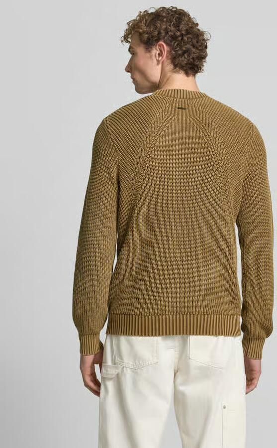 Antony Morato Gebreide pullover met geribde boorden - Foto 2