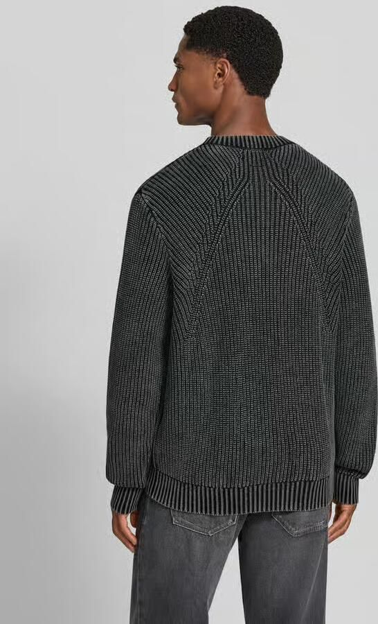 Antony Morato Gebreide pullover met geribde boorden - Foto 2