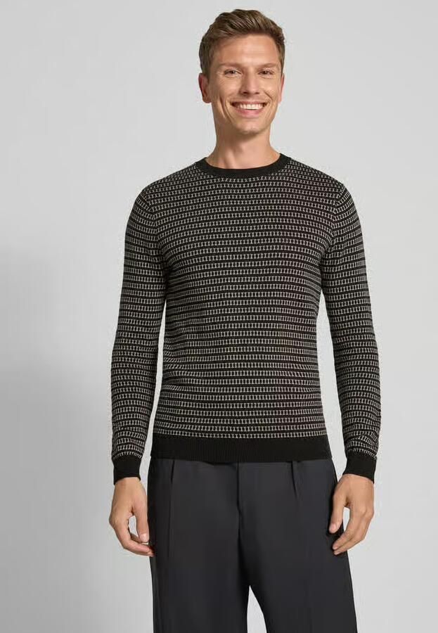Antony Morato Gebreide pullover met ribboorden - Foto 2
