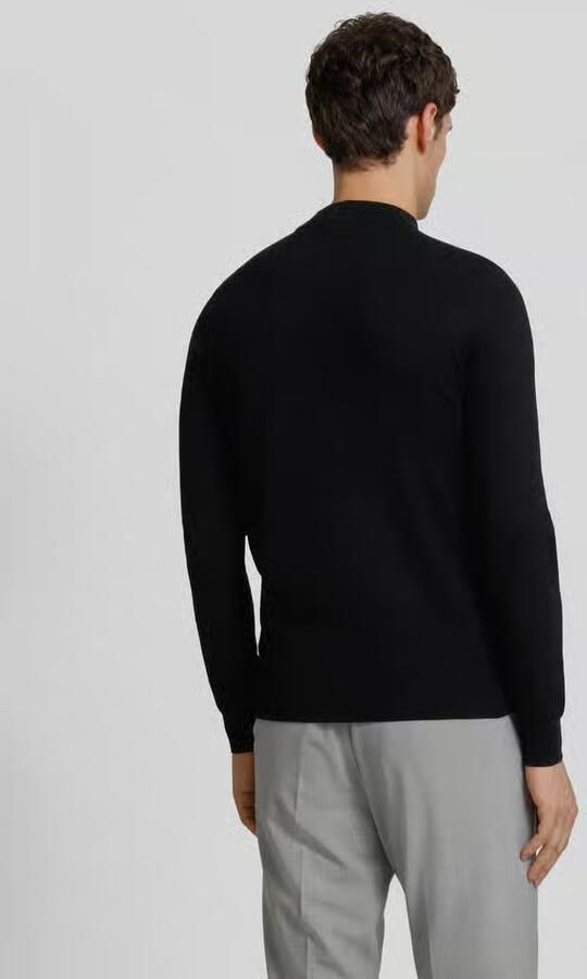 Antony Morato Zwarte Gebreide Trui Mannen Herfst Winter Black Heren