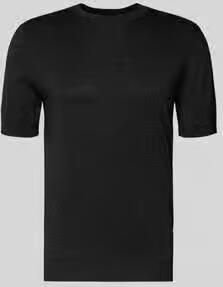 Antony Morato Glanzend gebreid shirt met wol