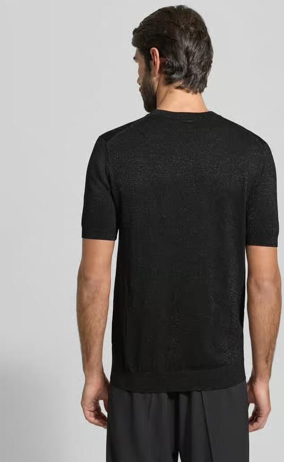 Antony Morato Glanzend gebreid shirt met wol - Foto 3
