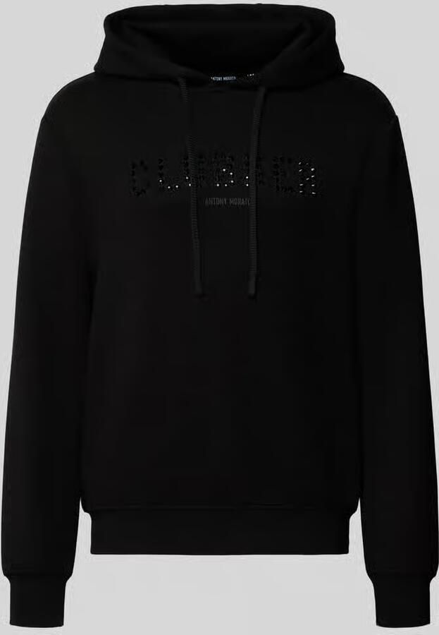 Antony Morato Hoodie met labeldetail