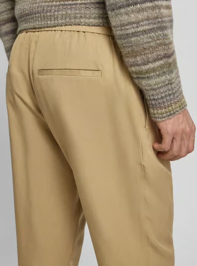Antony Morato Loose fit stoffen broek van een mix van lyocell en linnen - Foto 2