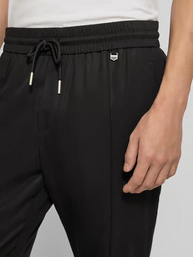 Antony Morato Loose fit stoffen broek van een mix van lyocell en linnen - Foto 2