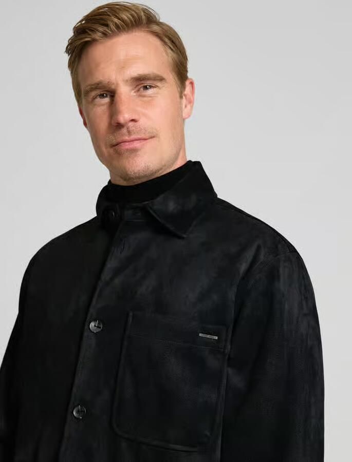 Antony Morato Overhemdjack met kentkraag - Foto 2