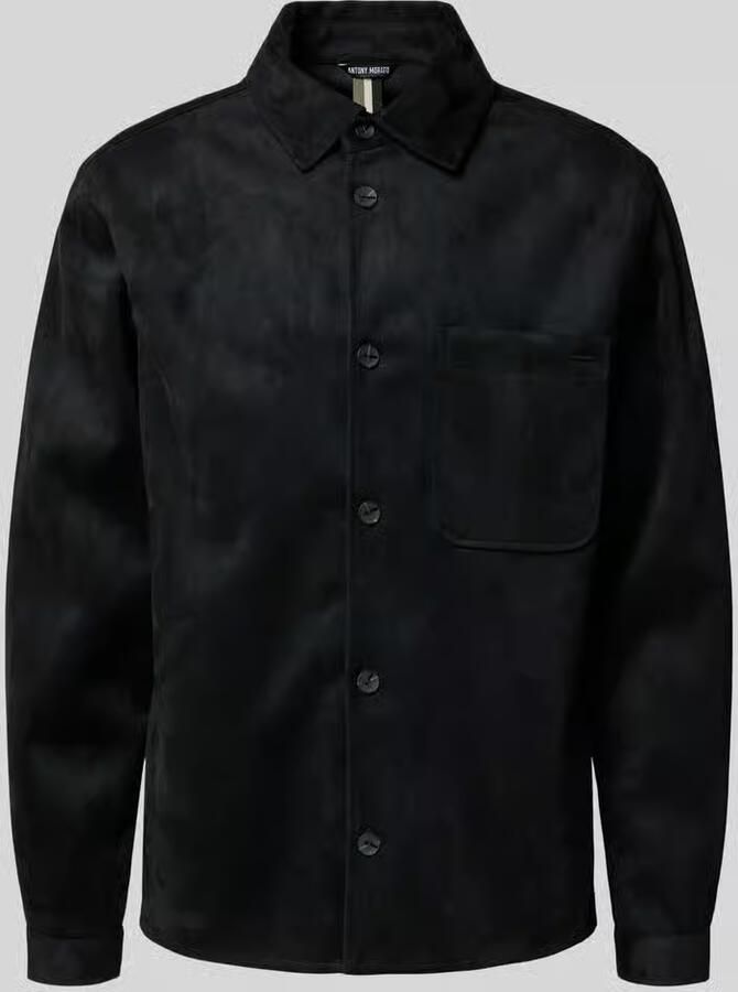Antony Morato Overhemdjack met kentkraag
