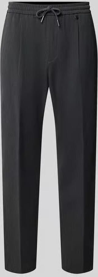 Antony Morato Regular fit broek met elastische band en tunnelkoord