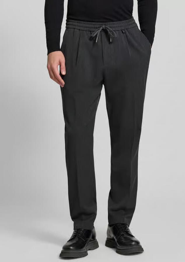Antony Morato Regular fit broek met elastische band en tunnelkoord - Foto 2