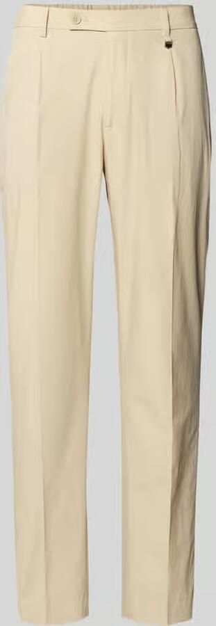 Antony Morato Regular fit broek met persplooien model 'LUIS'