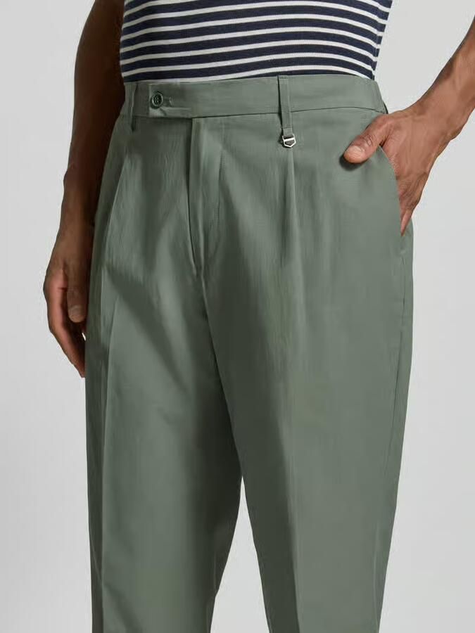 Antony Morato Regular fit broek met persplooien model 'LUIS'