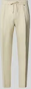 Antony Morato regular fit broek van mix van linnen en viscose model 'NEIL'