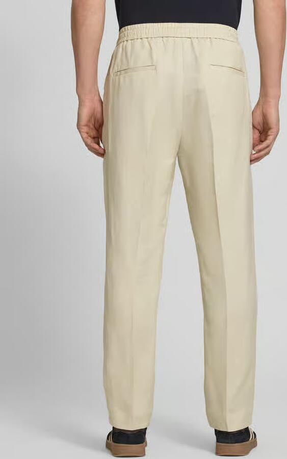 Antony Morato regular fit broek van mix van linnen en viscose model 'NEIL'