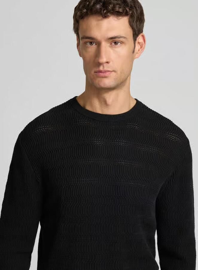 Antony Morato Regular fit gebreide pullover met ronde hals - Foto 2