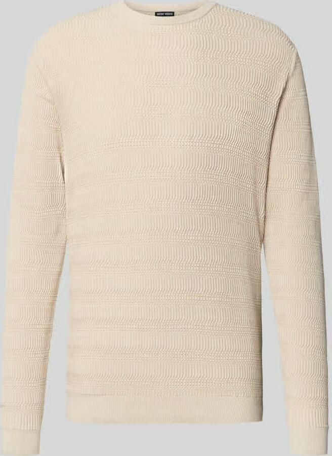 Antony Morato Regular fit gebreide pullover met ronde hals