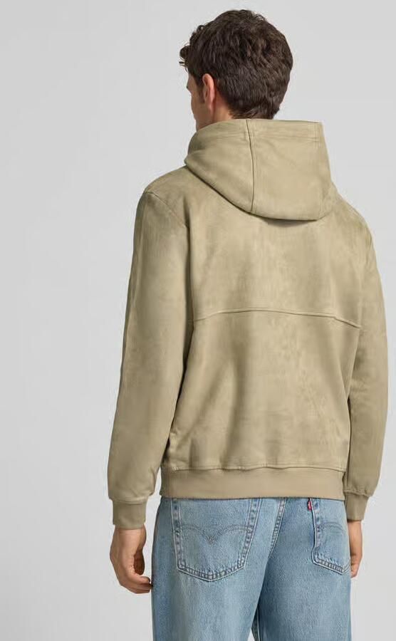 Antony Morato Regular fit HOODIE met Ritszakken