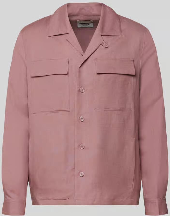 Antony Morato Regular fit overhemdjack van mix van linnen en viscose - Foto 2