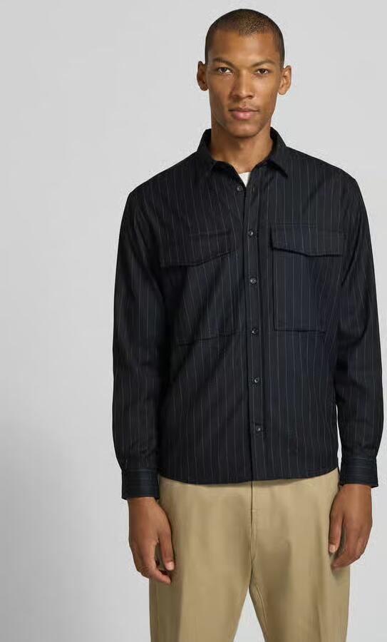 Antony Morato Regular Fit overshirt met klepzakken - Foto 3