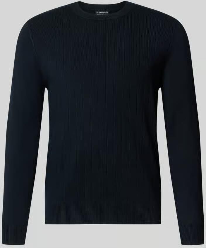 Antony Morato Regular fit sweatshirt van elastische viscosemix