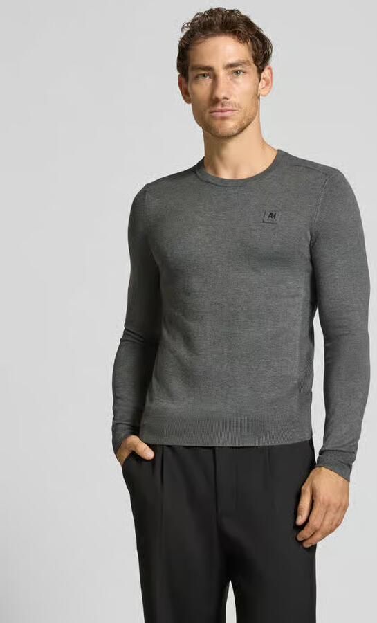 Antony Morato Regular fit sweatshirt van elastische viscosemix - Foto 3