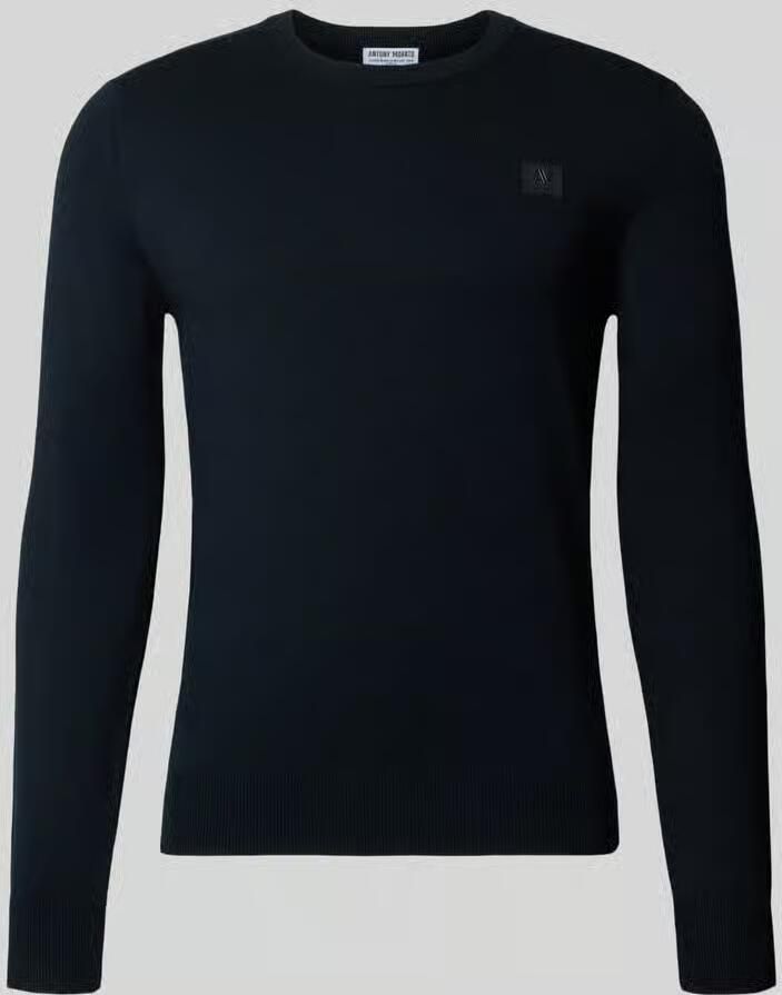 Antony Morato Regular fit sweatshirt van elastische viscosemix