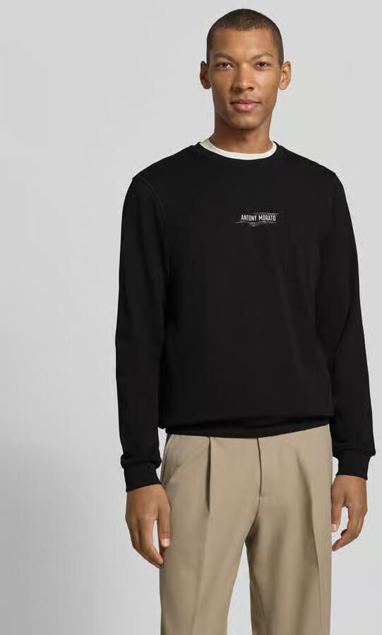 Antony Morato Regular fit sweatshirt van katoenmix - Foto 3