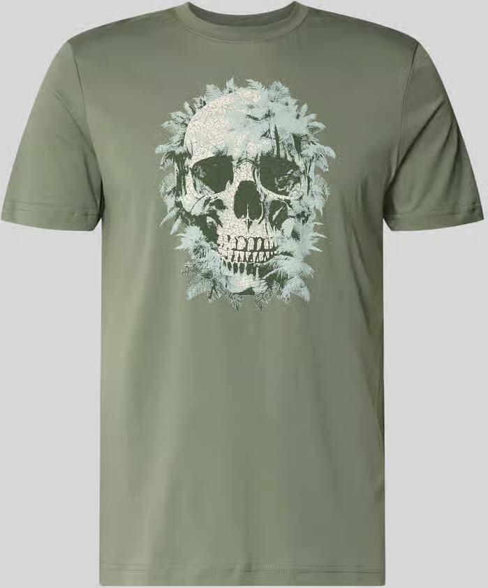 Antony Morato Regular fit T-shirt met motiefprint