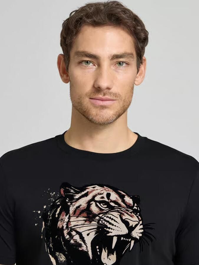 Antony Morato regular fit T-shirt met motiefprint