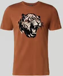 Antony Morato regular fit T-shirt met motiefprint
