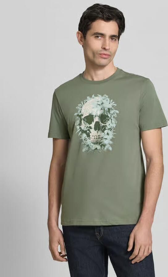 Antony Morato Regular fit T-shirt met motiefprint - Foto 4