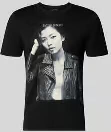 Antony Morato Regular fit t-shirt van pure escorial-wol