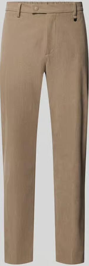 Antony Morato Regular straight fit broek van fijne corduroy model 'CORA'