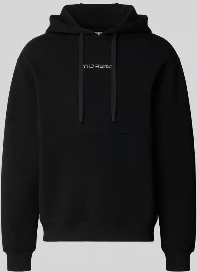 Antony Morato relaxed fit hoodie van viscosemix met katoenanteil