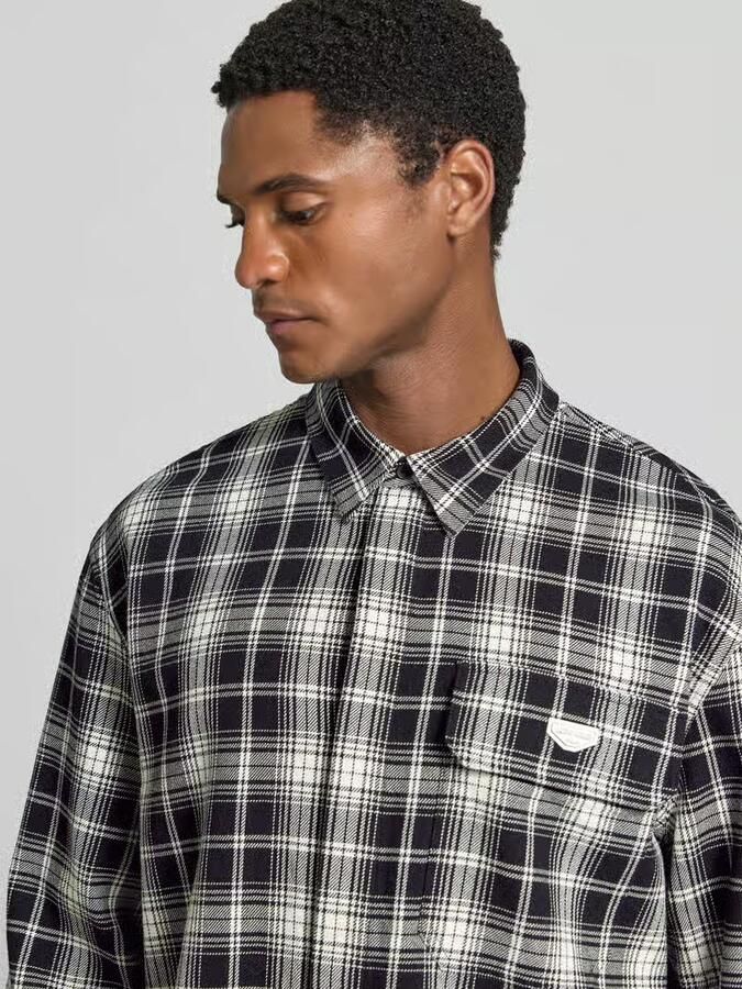 Antony Morato relaxed fit overhemdjack van pure katoen model 'MONTREAL' - Foto 2