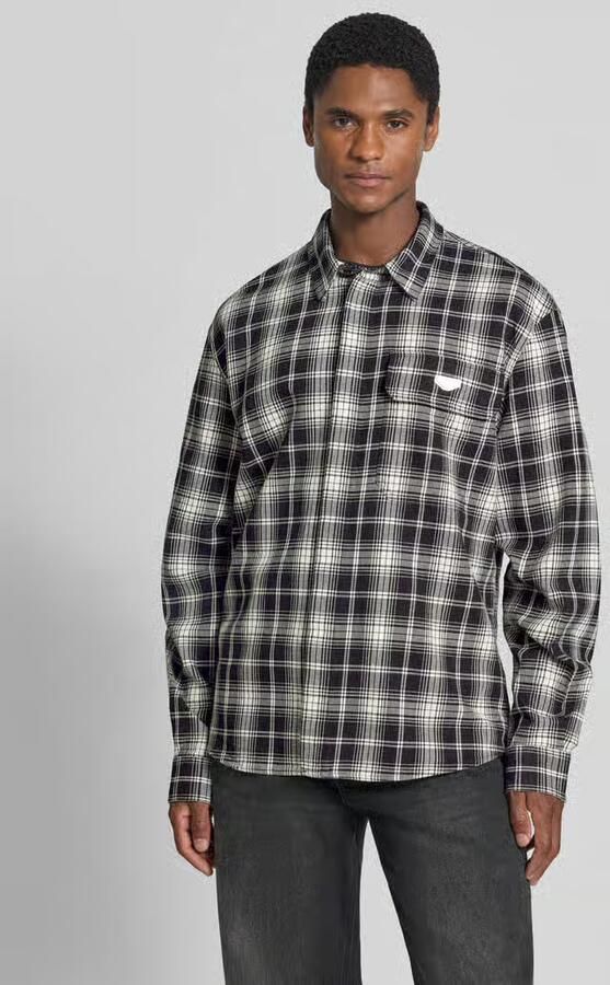 Antony Morato relaxed fit overhemdjack van pure katoen model 'MONTREAL' - Foto 3