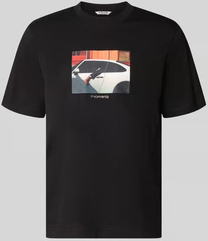 Antony Morato relaxed fit t-shirt van puur katoen met motiefprint