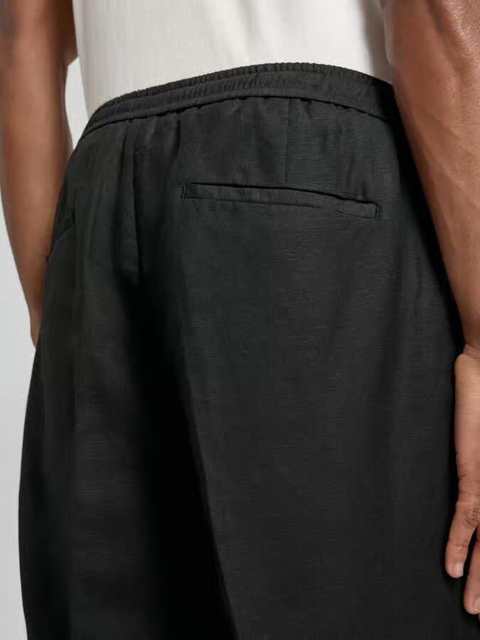 Antony Morato Shorts van linnen-viscosemix model 'NEIL'