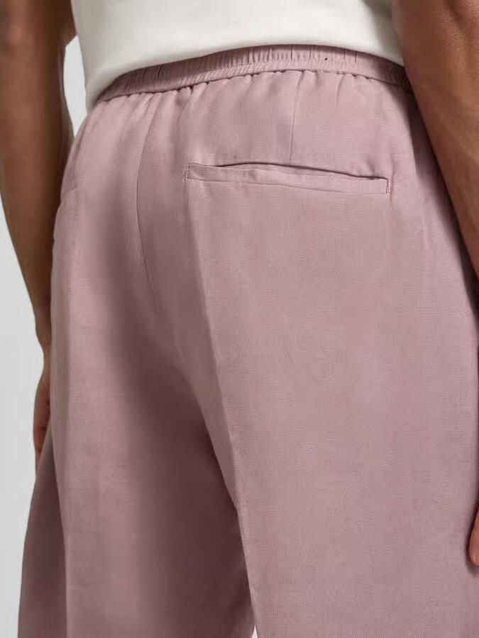 Antony Morato Shorts van linnen-viscosemix model 'NEIL'