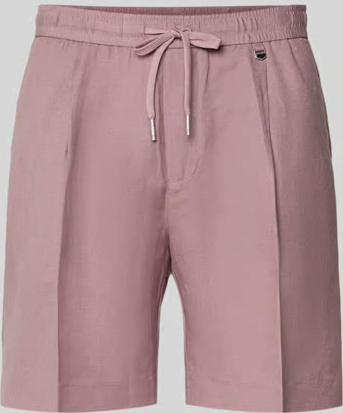 Antony Morato Shorts van linnen-viscosemix model 'NEIL' - Foto 2