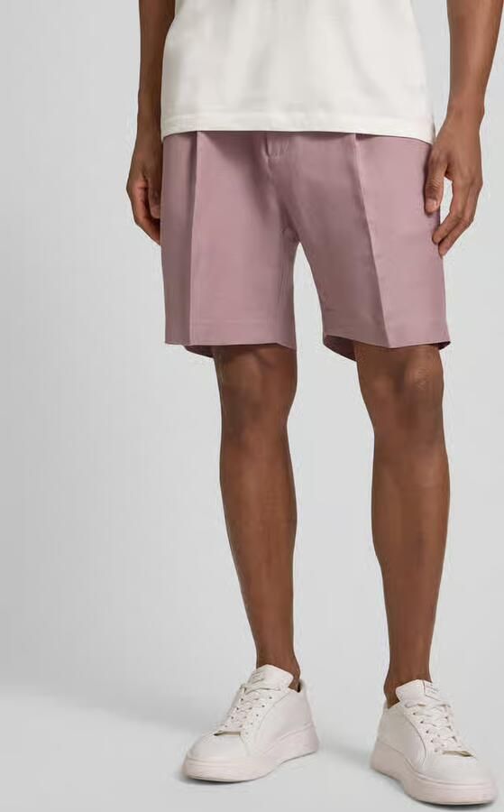 Antony Morato Shorts van linnen-viscosemix model 'NEIL' - Foto 4