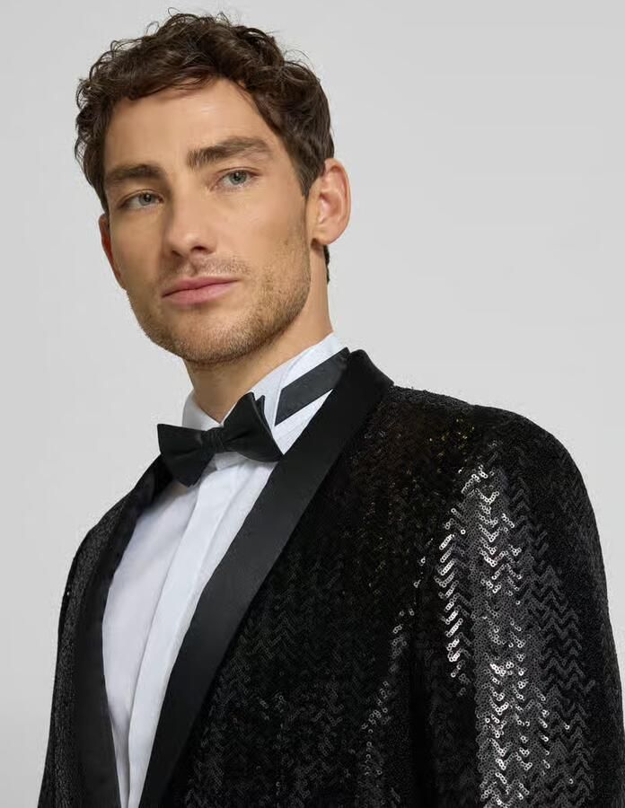 Antony Morato Slim fit colbert met pailletten model 'ROXANNE' - Foto 2