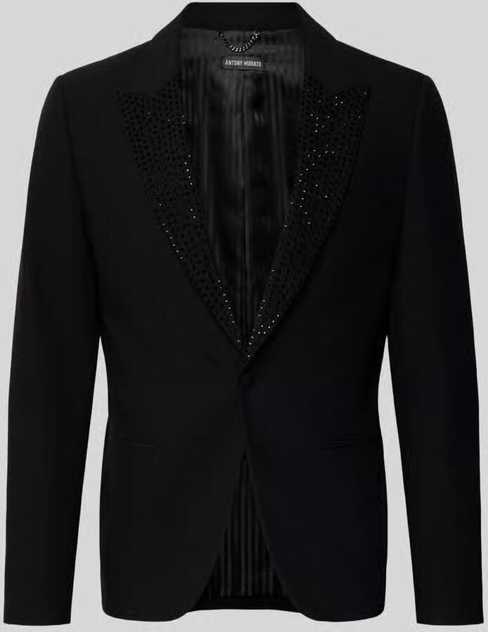 Antony Morato Slim fit colbert met siersteentjes model 'VIVIENNE'