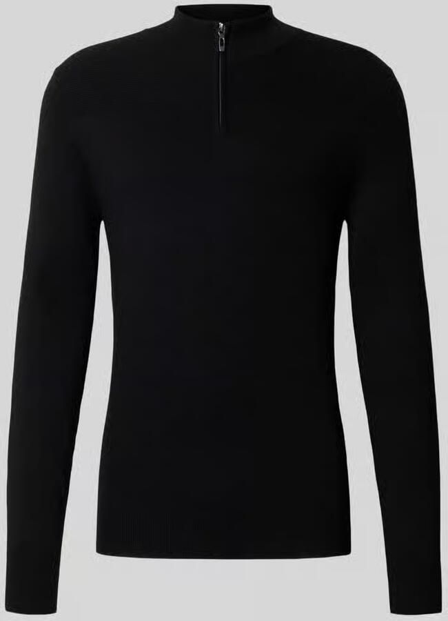Antony Morato Slim fit gebreide pullover met schipperskraag