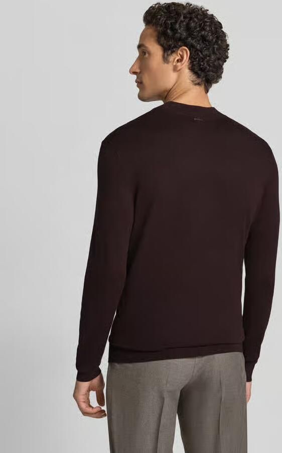 Antony Morato slim fit gebreide trui van viscosemix met opstaande kraag - Foto 2