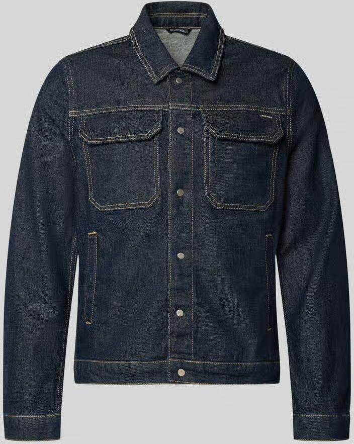 Antony Morato Slim fit jeansjack van katoenmix